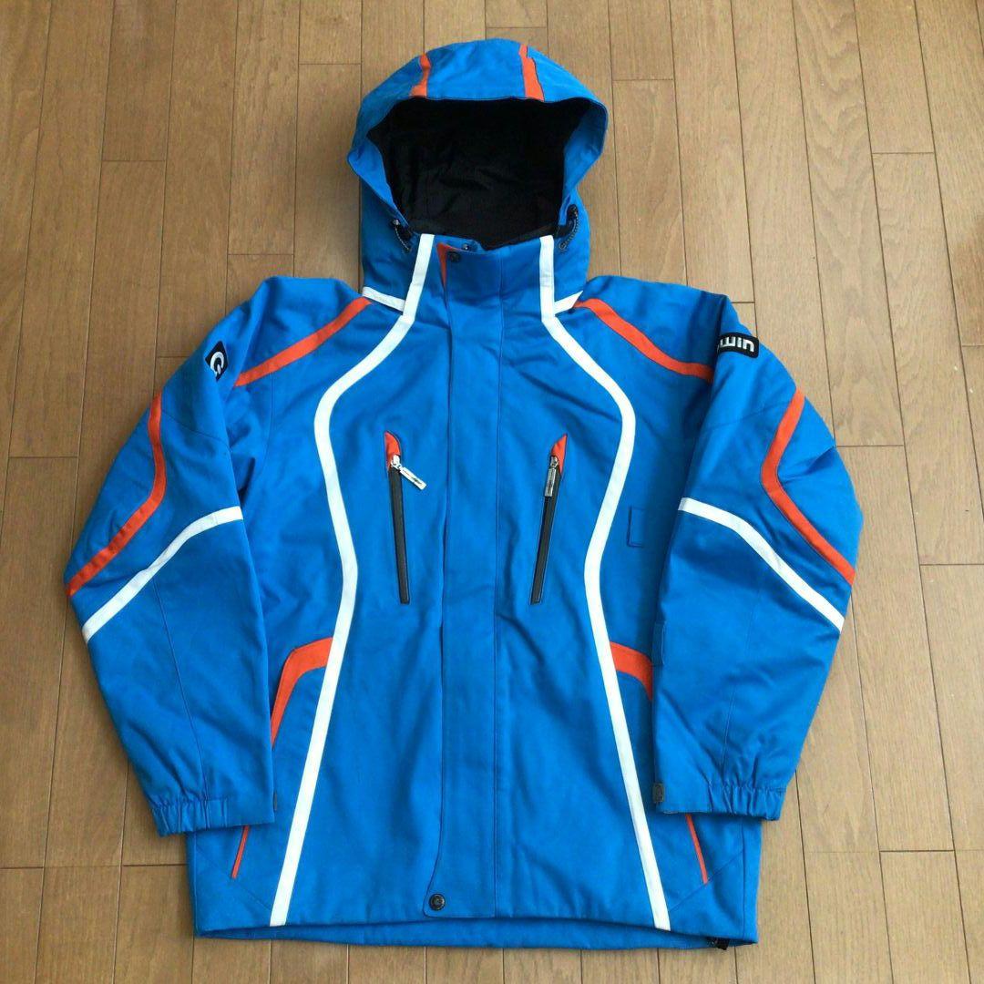 ゴールドウイン GOLDWIN スキーウェア ブルー/ブラック/オレンジ