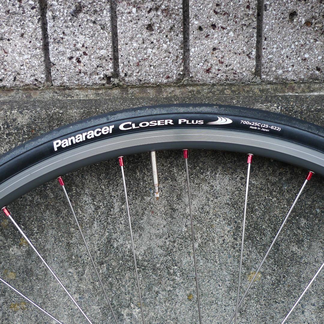 【調整済】手組み　ロードホイール　32H　オープンプロCD　シマノ105　前後