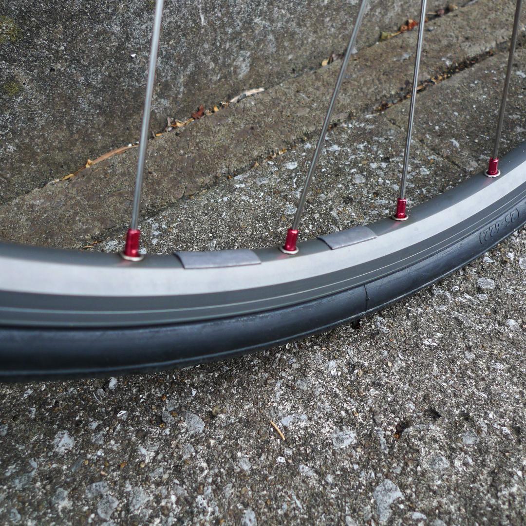 【調整済】手組み　ロードホイール　32H　オープンプロCD　シマノ105　前後