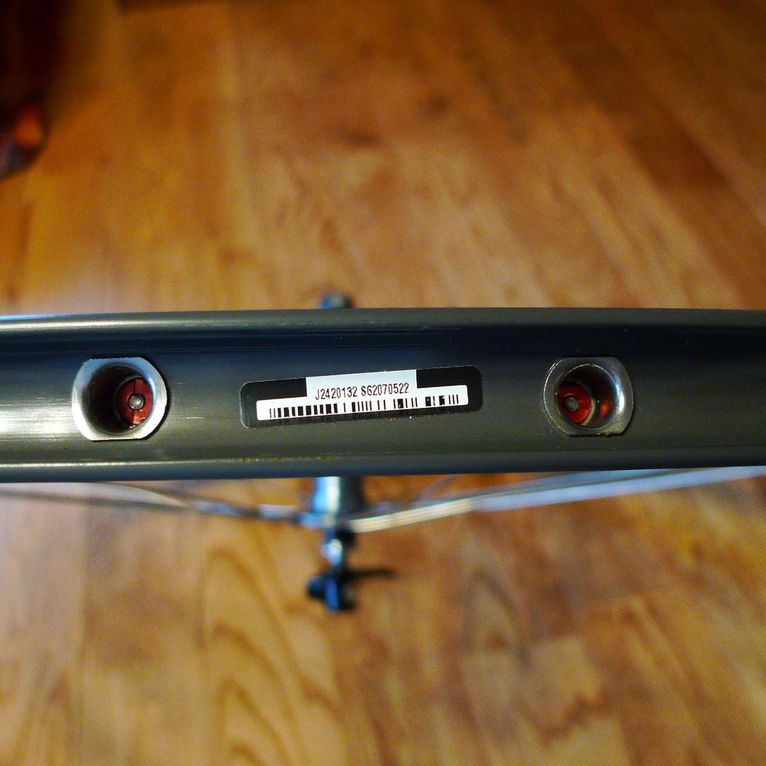 【調整済】手組み　ロードホイール　32H　オープンプロCD　シマノ105　前後