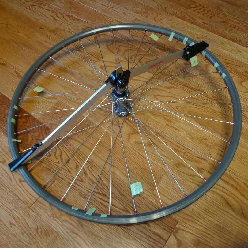 【調整済】手組み　ロードホイール　32H　オープンプロCD　シマノ105　前後