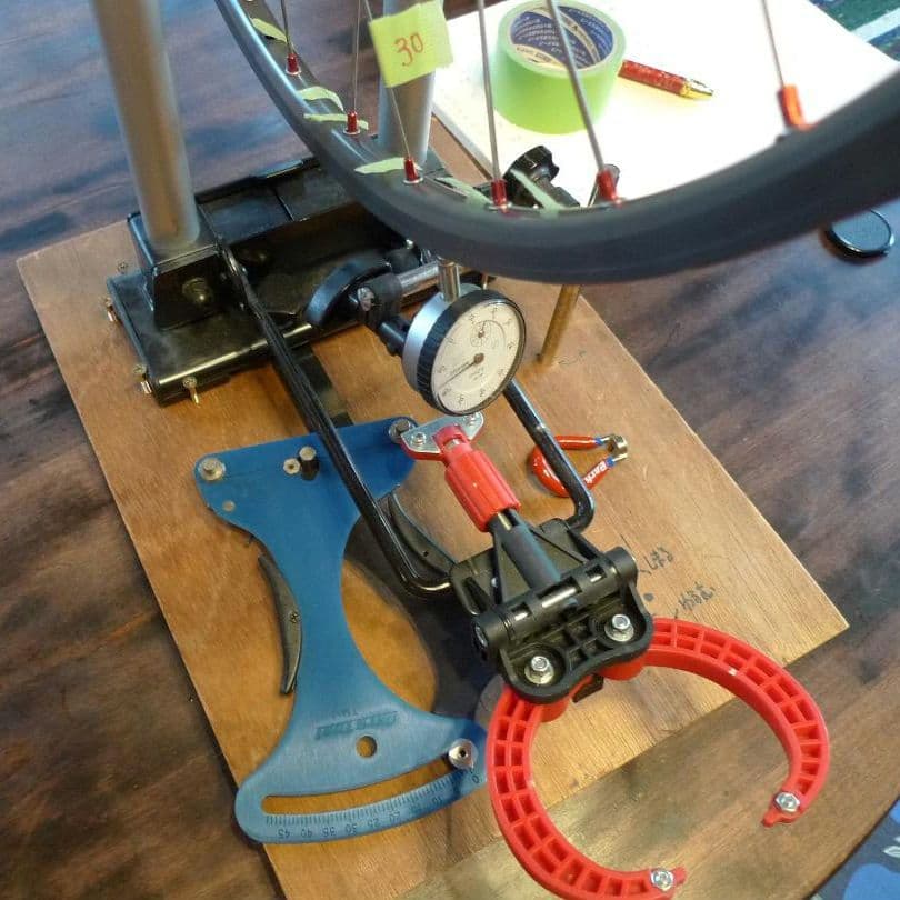 【調整済】手組み　ロードホイール　32H　オープンプロCD　シマノ105　前後