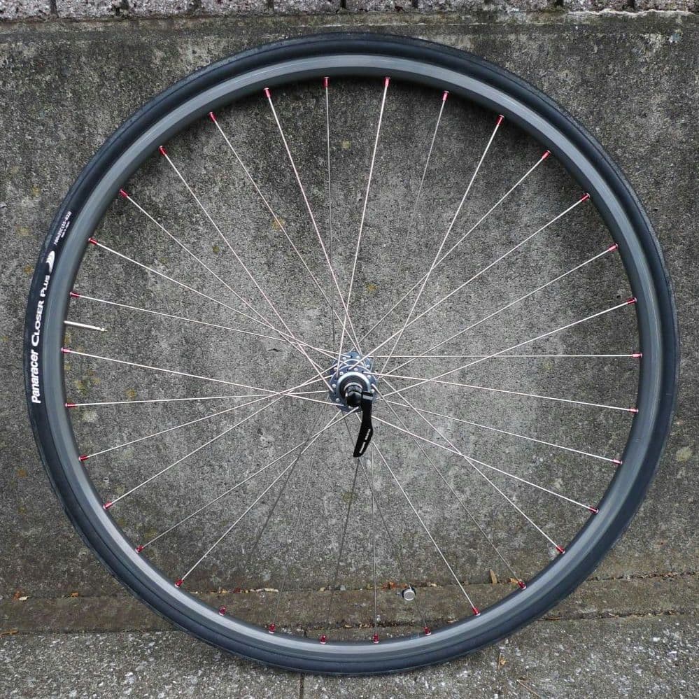 【調整済】手組み　ロードホイール　32H　オープンプロCD　シマノ105　前後