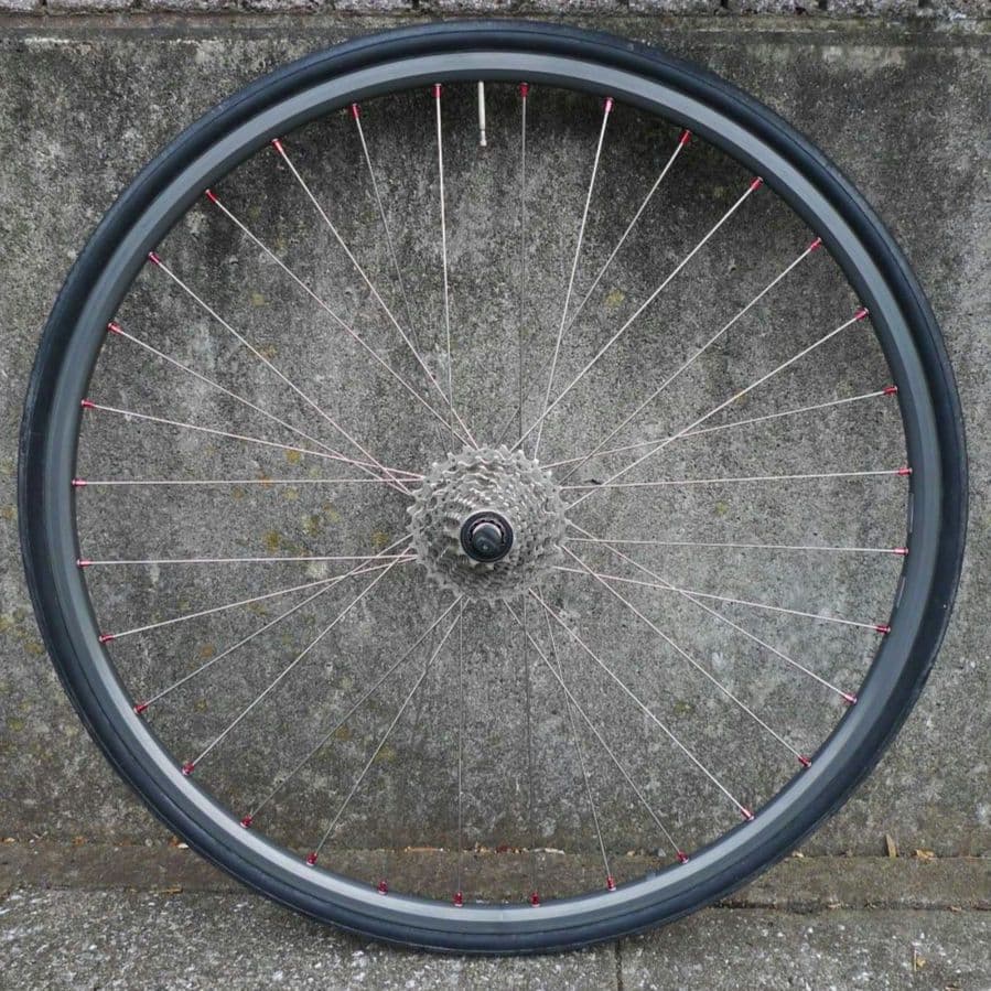 【調整済】手組み　ロードホイール　32H　オープンプロCD　シマノ105　前後