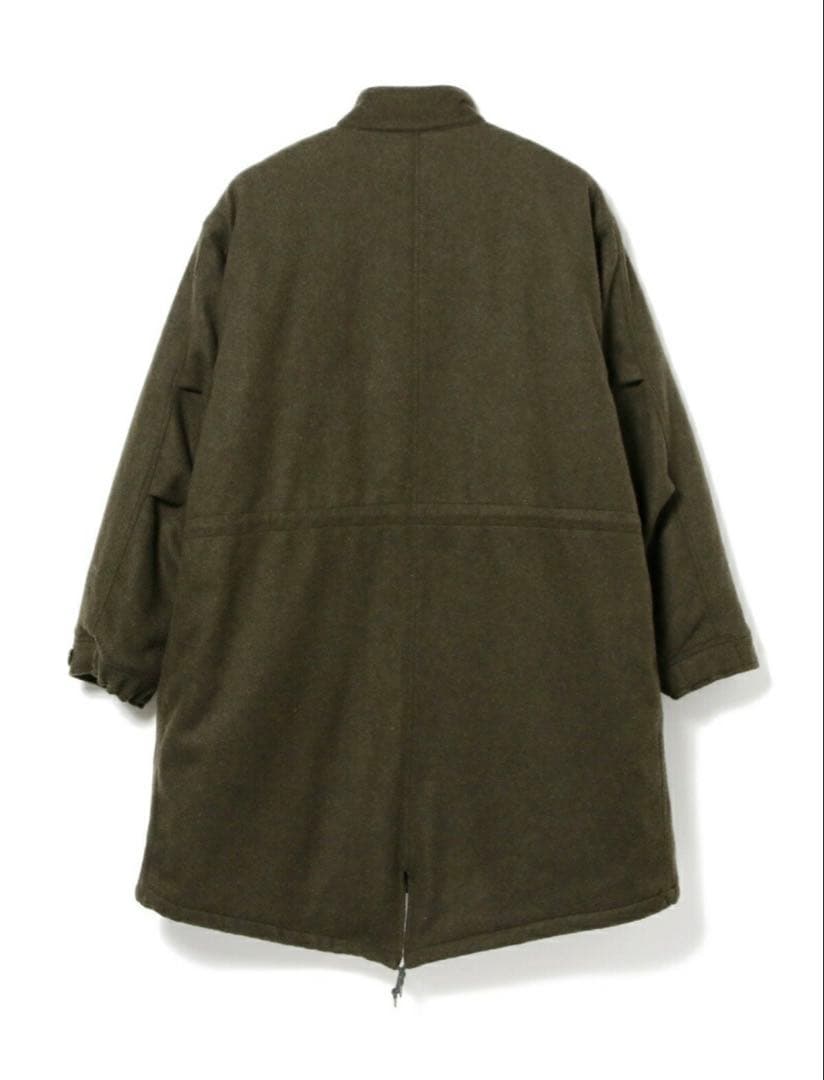 真冬向け 肉厚 中綿 M65 ウール モッズ コート