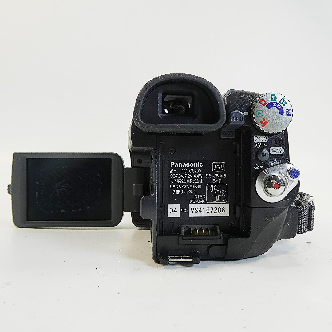動作良好 パナソニック NV-GS200 MiniDVビデオカメラDVD化に最適
