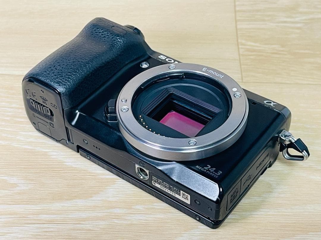 ソニー SONY α NEX-7 ボディ ブラック 完動品 ミラーレス一眼カメラ