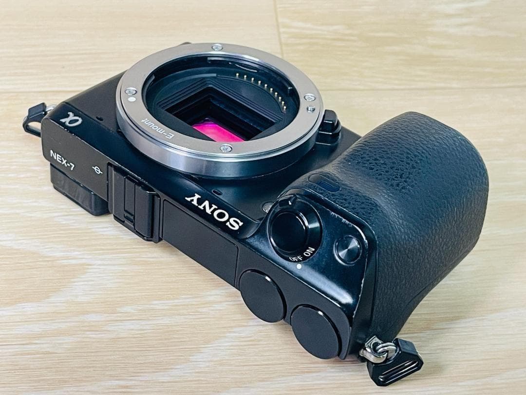 ソニー SONY α NEX-7 ボディ ブラック 完動品 ミラーレス一眼カメラ