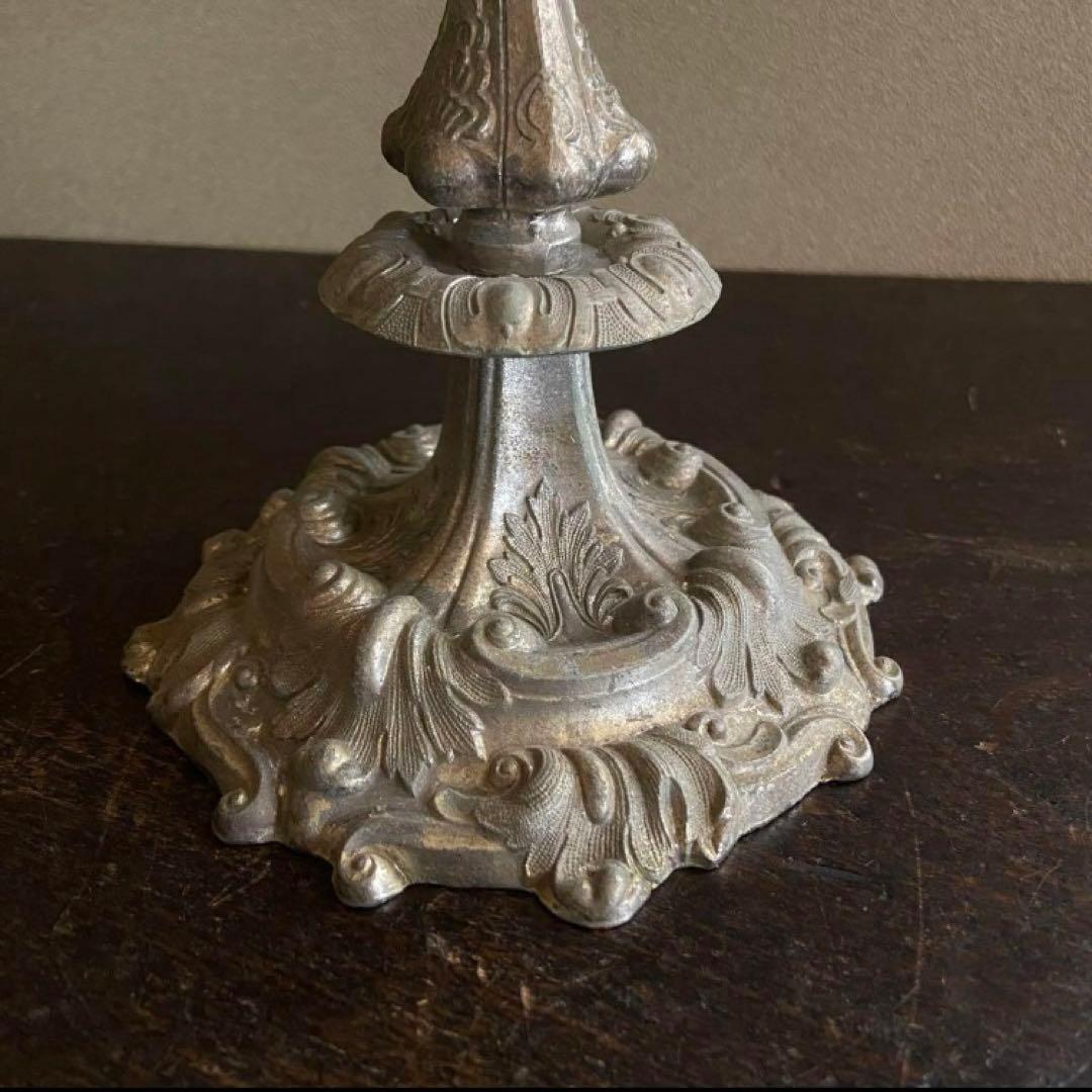 ビンテージ　キャンドルスタンド　蝋燭立て　アンティーク　ブロカント