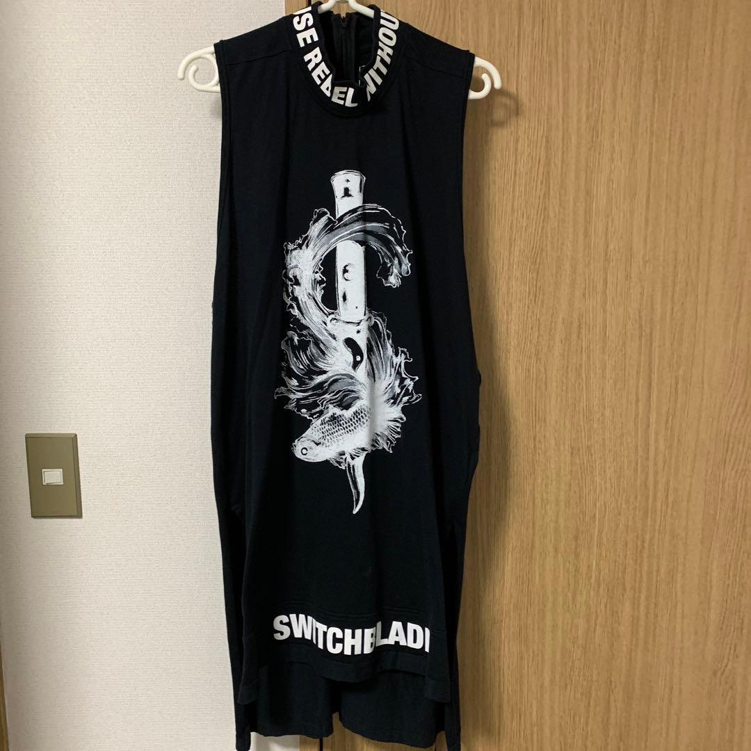 hyde着用 SWITCHBLADE SLEEVELESS HIGH NECK - メルカリ