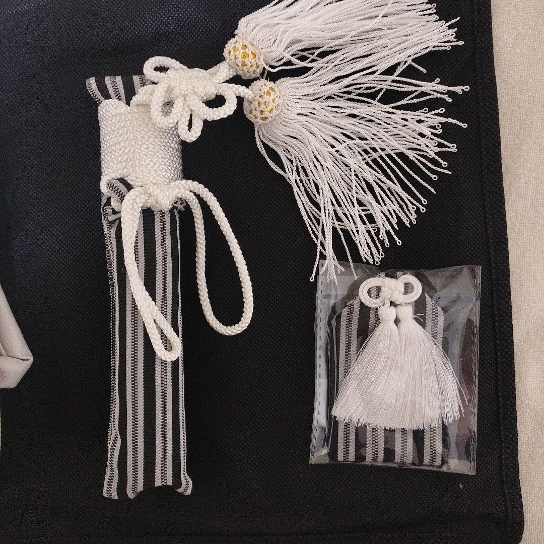 七五三 着物 紺色 鷹兜柄 付属品付き