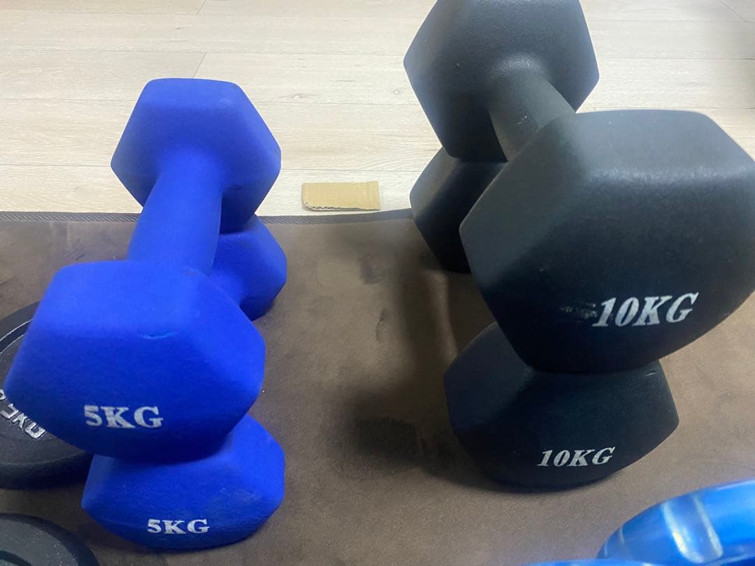 muscle power set ダンベル、懸垂バーetc