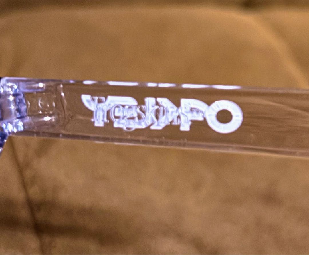 OAKLEY Frogskins 90s クリアフレーム パープル サングラス