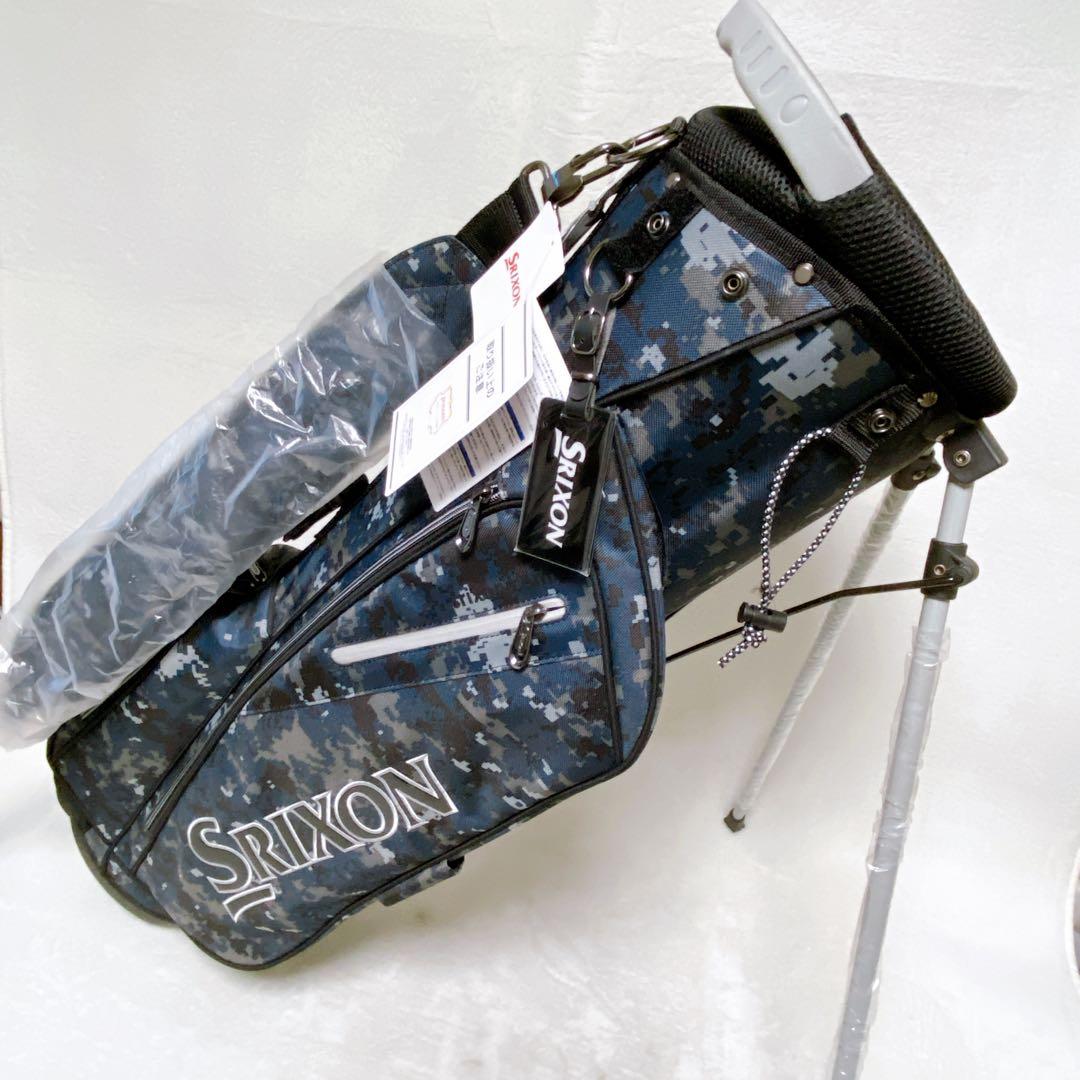 新品　SRIXON スリクソン　スタンド付キャディバッグ　デジカモ　8型　軽量