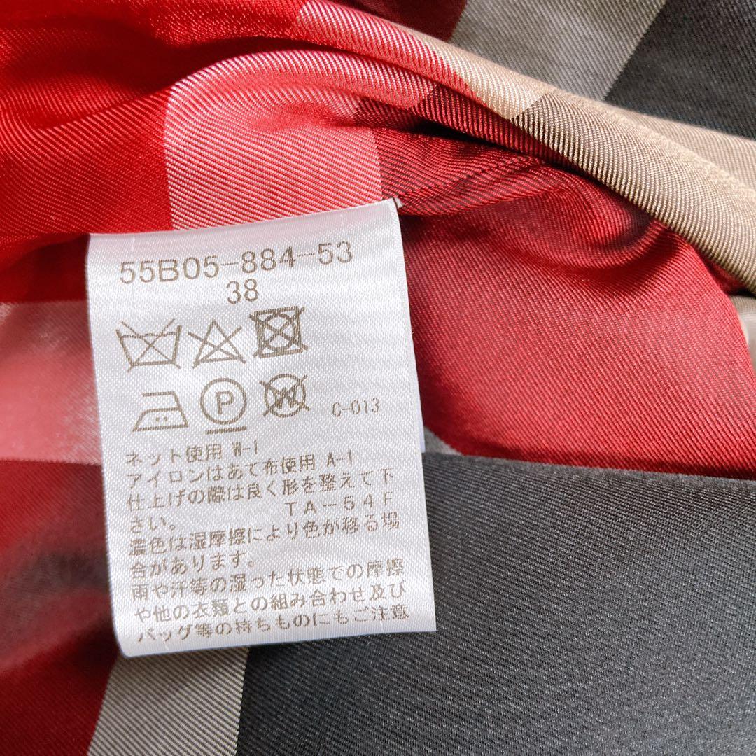 新品タグ付き　ブルーレーベルクレストブリッジ メルトンダブルブレストコート　38