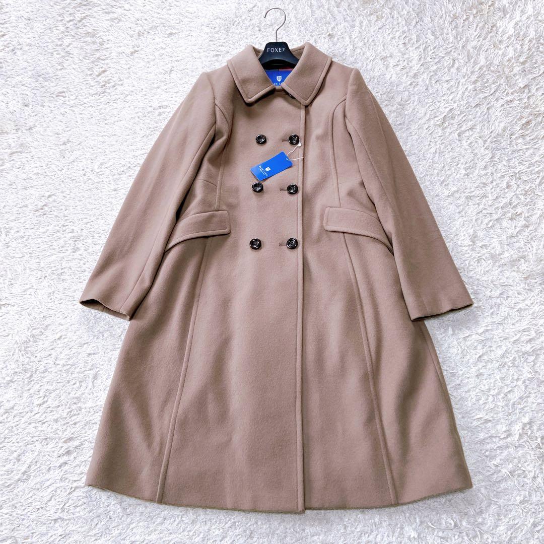 新品タグ付き　ブルーレーベルクレストブリッジ メルトンダブルブレストコート　38