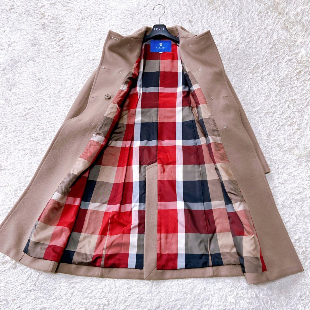 新品タグ付き　ブルーレーベルクレストブリッジ メルトンダブルブレストコート　38