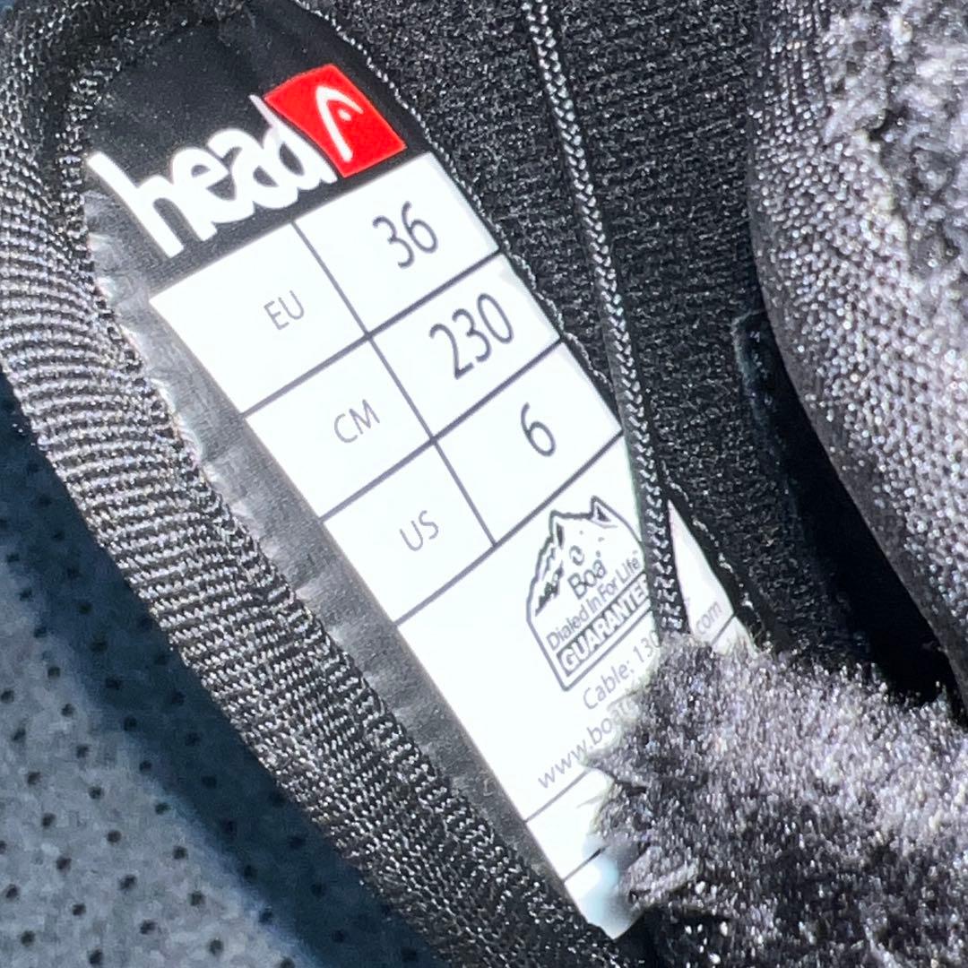 5回使用 人気サイズ23cm HEAD GARORE BOA スノボブーツ