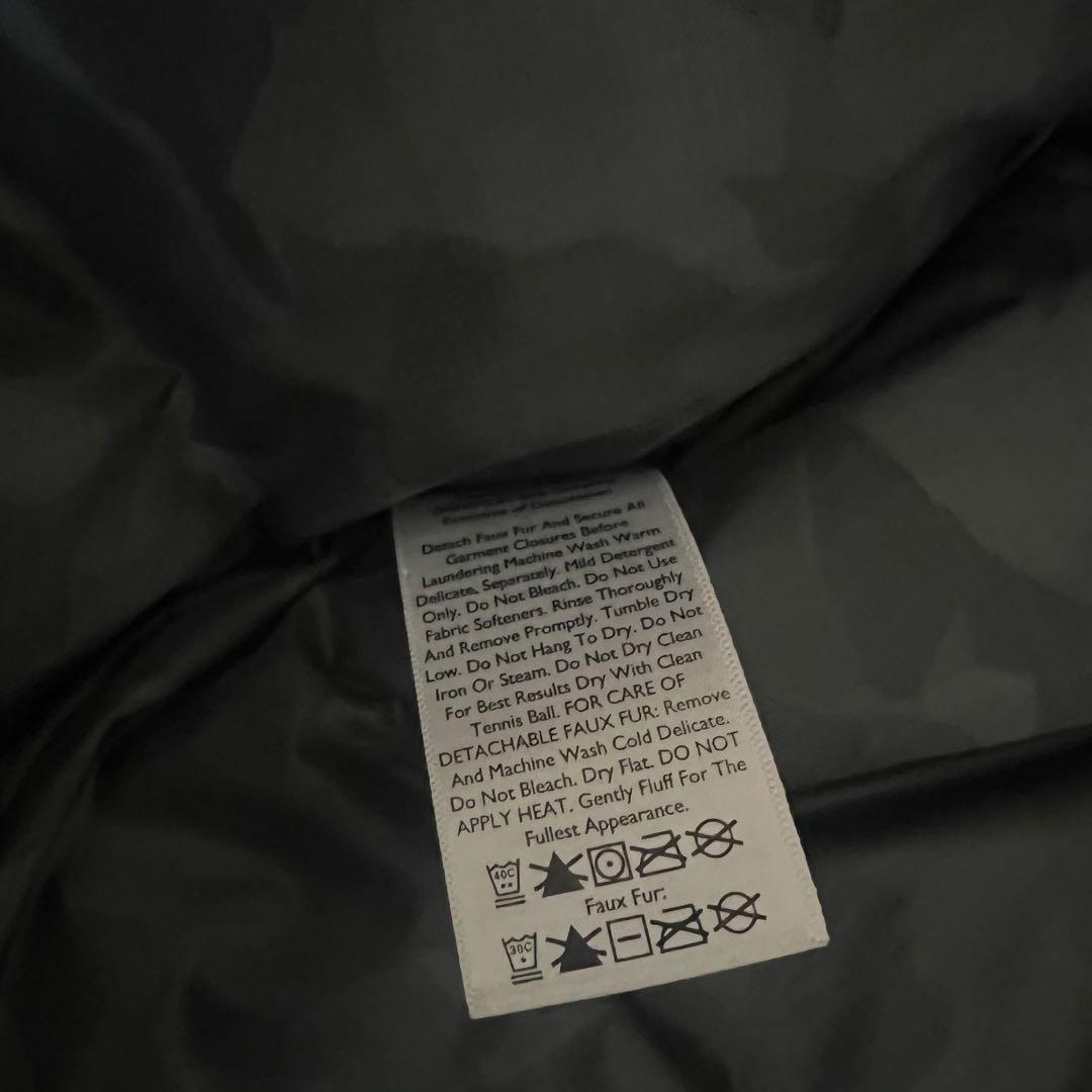 U2 Eddie Bauer フード付きダウンジャケット 黒 美品