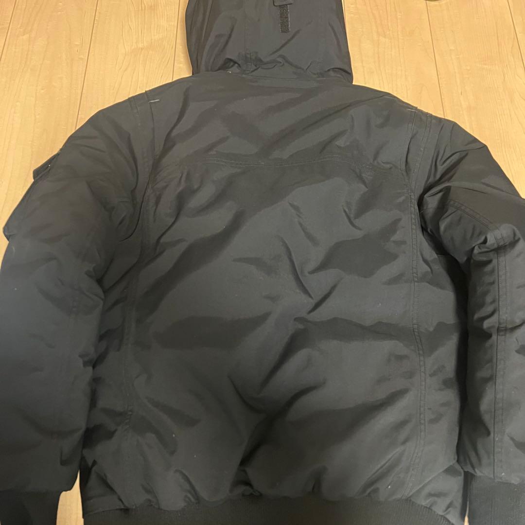 U2 Eddie Bauer フード付きダウンジャケット 黒 美品