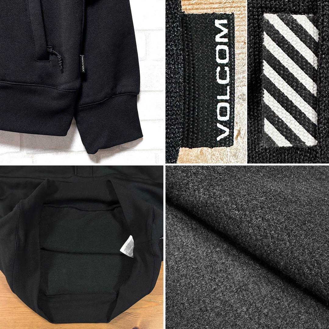 【未使用タグ付き】 VOLCOM スノーボードウェア 裏起毛ハーフジップフリース