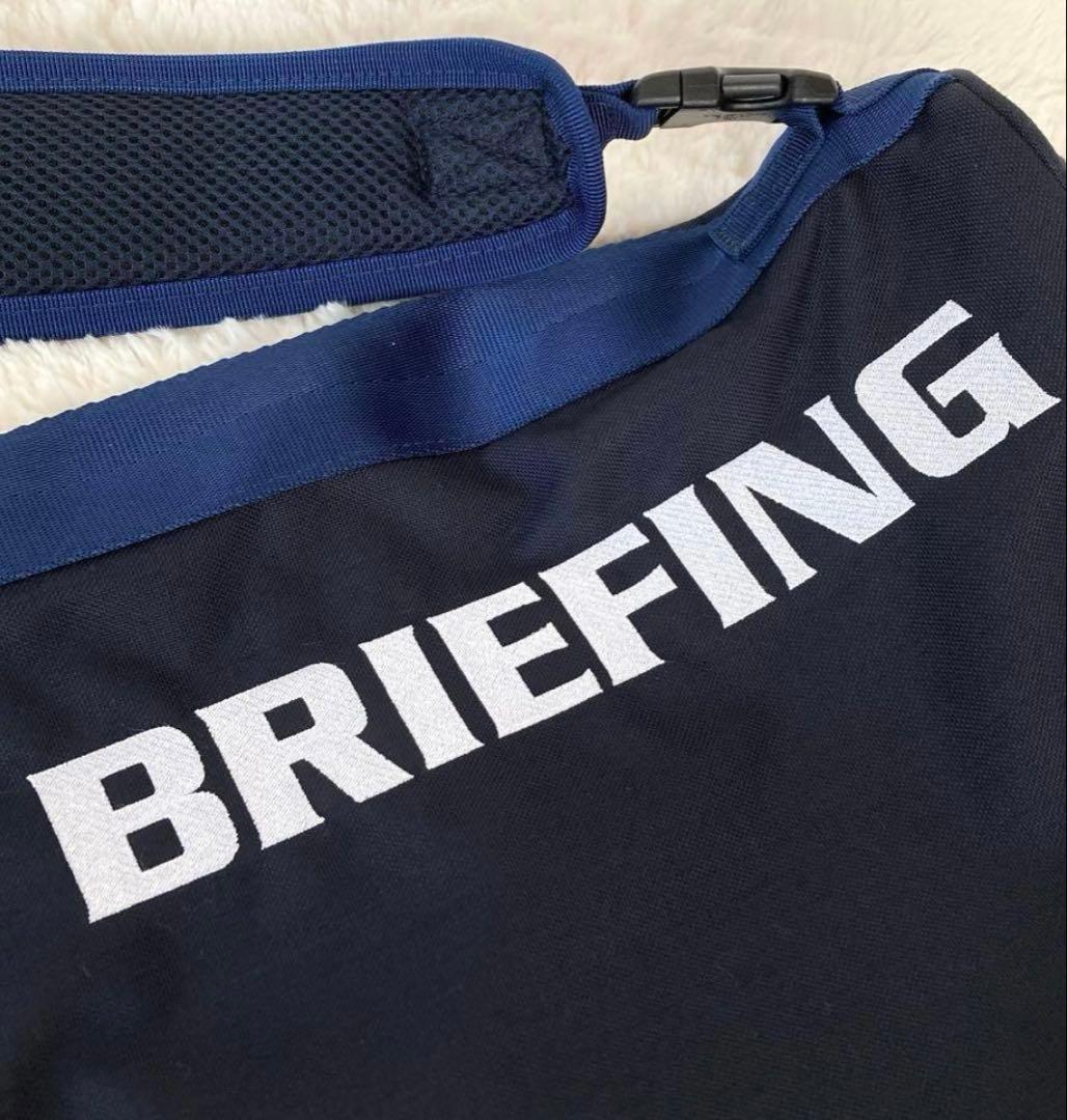 【新品同様】BRIEFING ゴルフバッグ ネイビー クラブケース