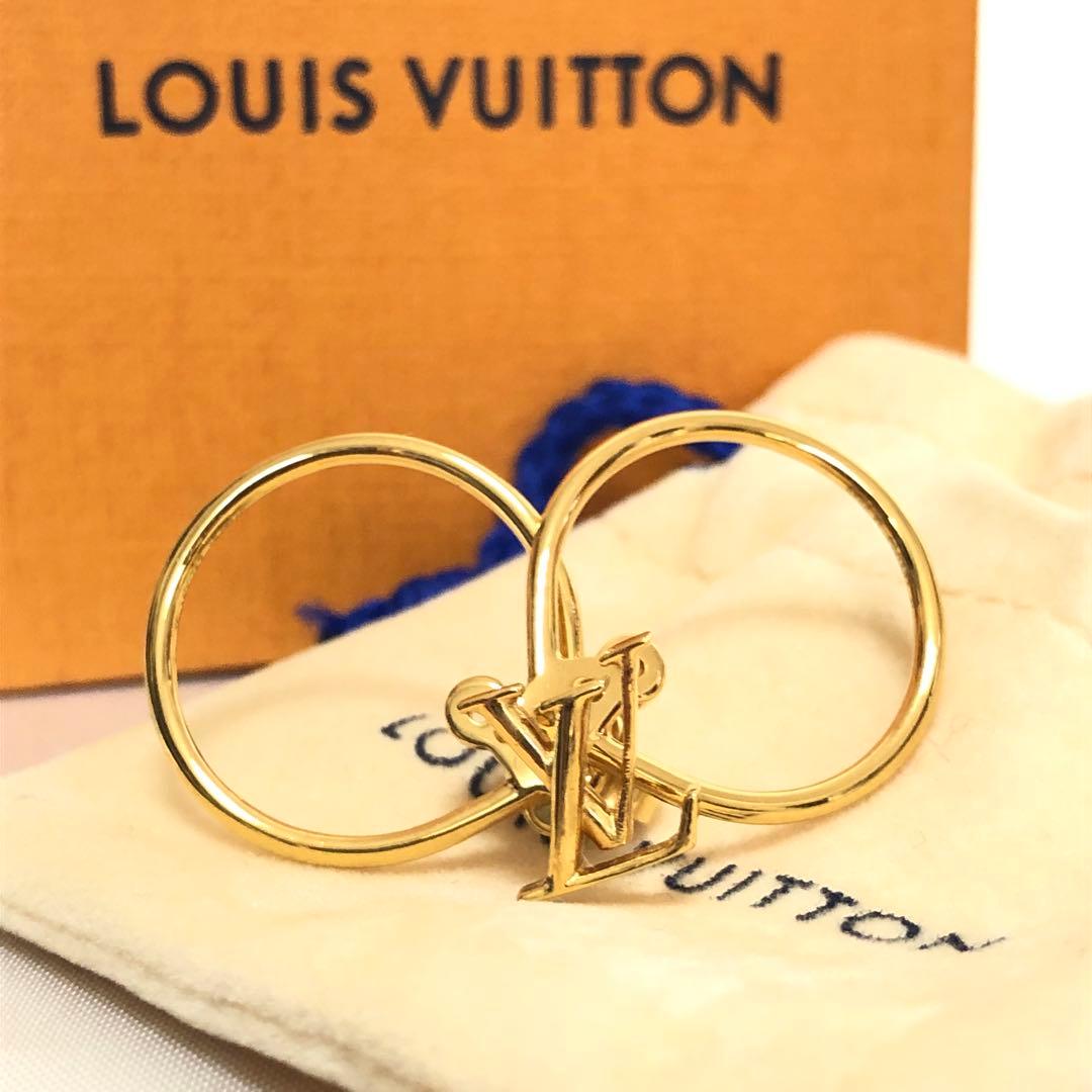 極美品　ルイヴィトン　ピアス　エクリプス ブックル ドレイユ フープ　付属品◎