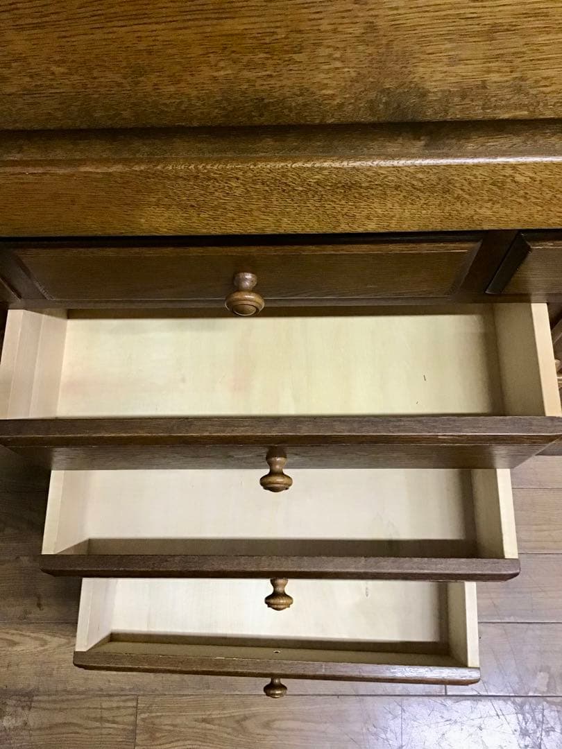 ひろ☆管322☆北海道家具☆勇峰工芸☆ライティングビューロー☆デスク☆机