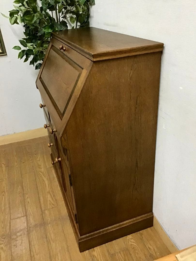 ひろ☆管322☆北海道家具☆勇峰工芸☆ライティングビューロー☆デスク☆机