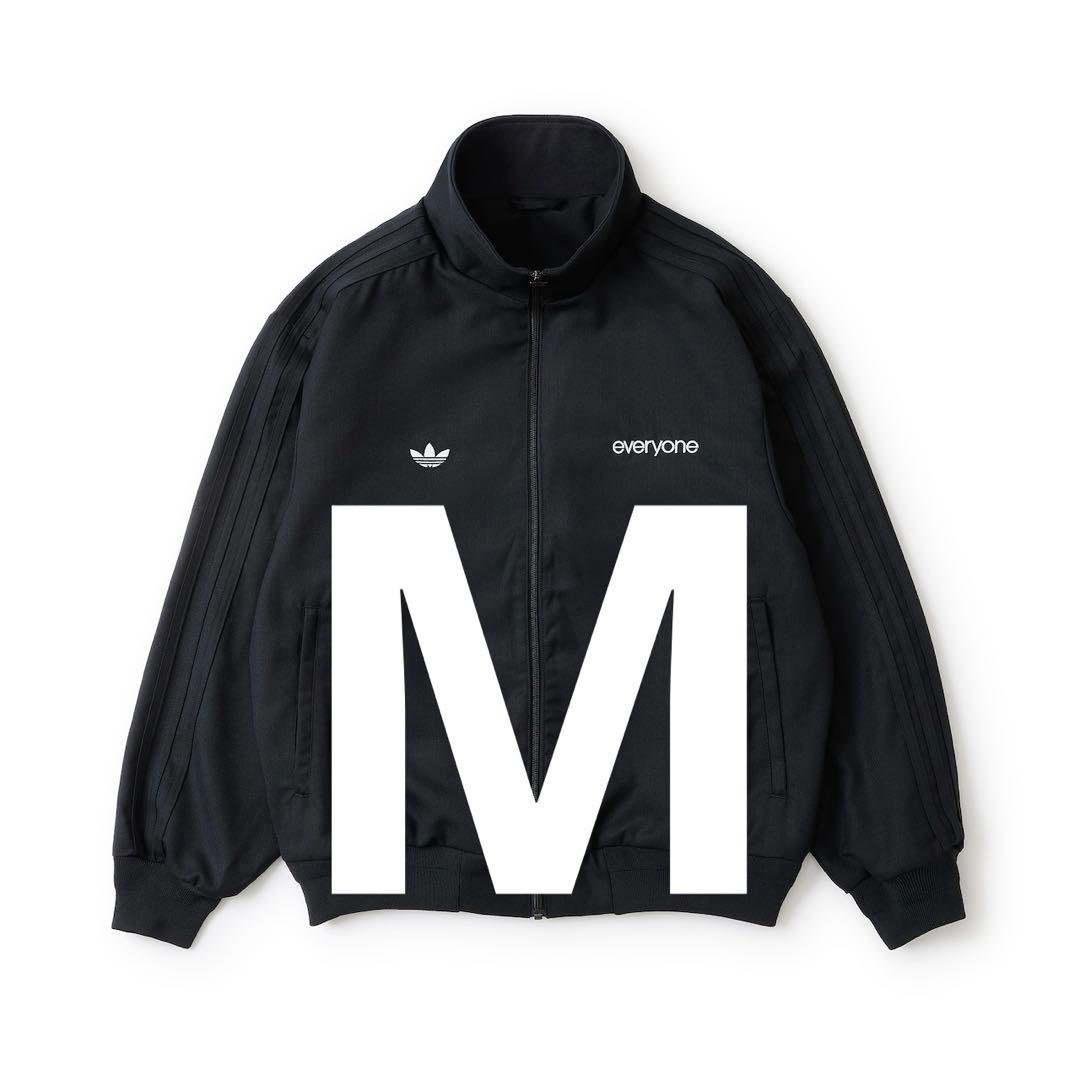 【新品未使用】everyone adidas TRACK TOP Black M