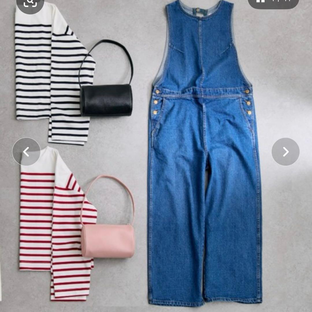 【@kokiminitaコラボ】コーンデニム アメスリサロペット　新品未使用