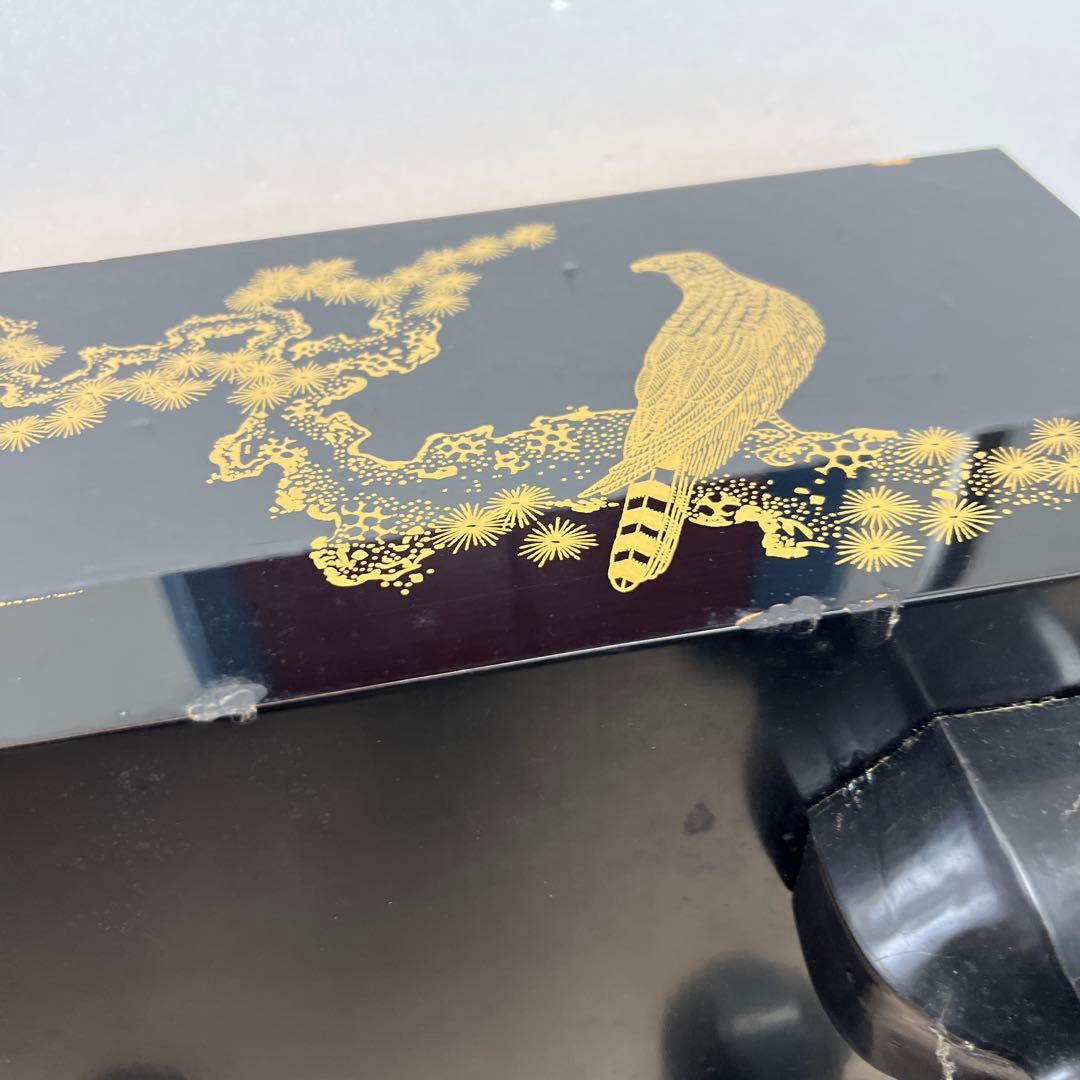 蒔絵 鷹の図碁盤 45.6×42.1×30.2㎝ 東Y7-1020② - メルカリ