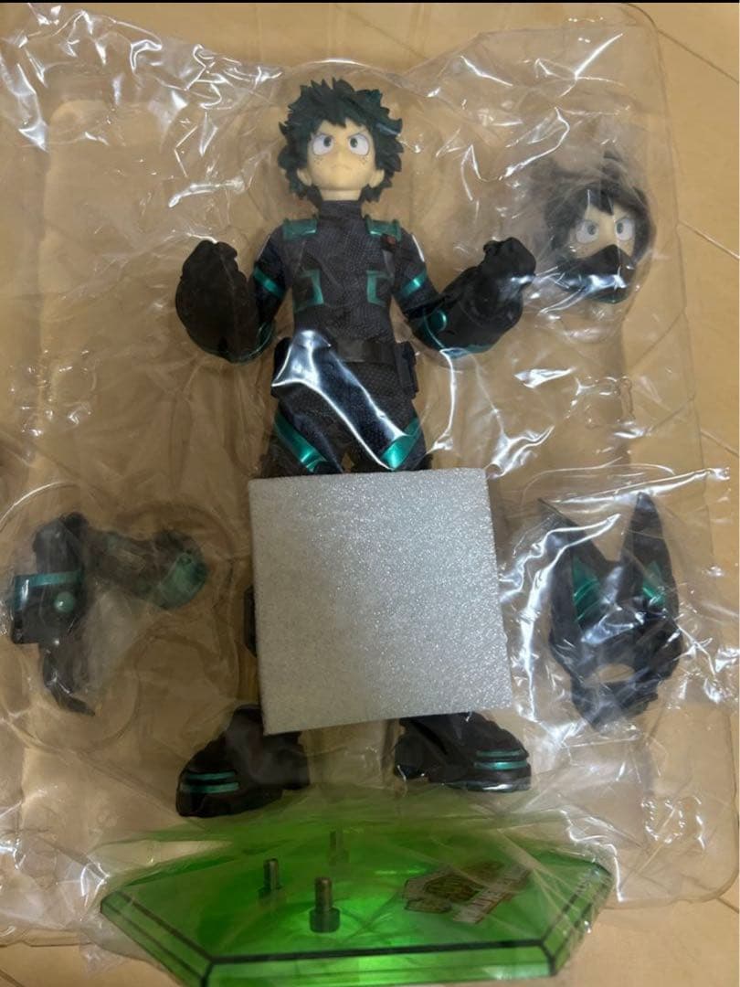 ヒロアカ　緑谷　爆豪　轟フィギュア　セット　ワールドヒーローズミッション