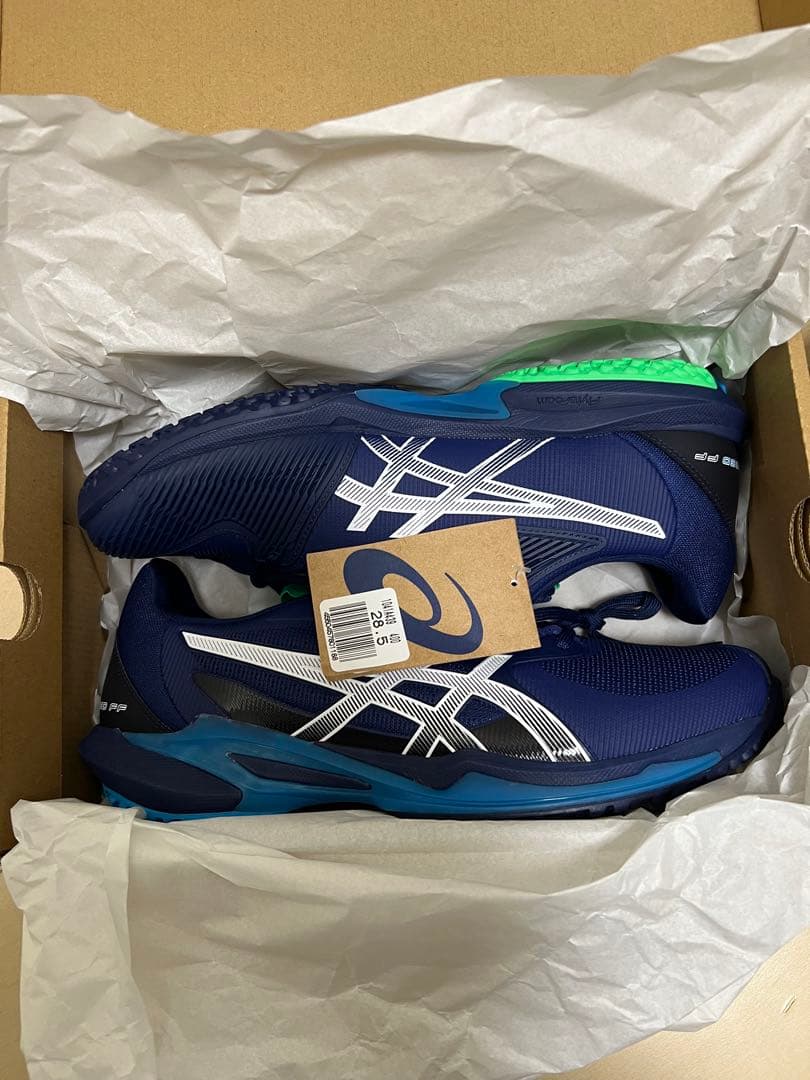ASICS SOLUTION SPEED FF3 28.5cm オムニ・クレー