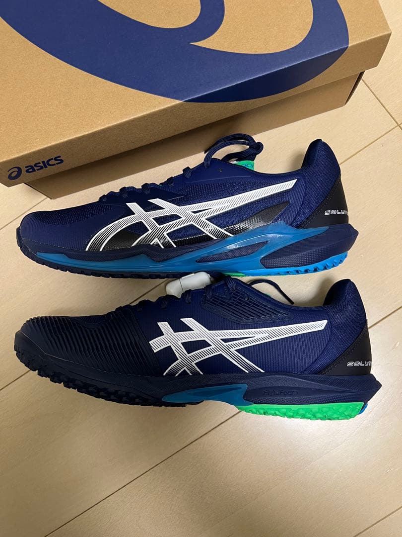 ASICS SOLUTION SPEED FF3 28.5cm オムニ・クレー