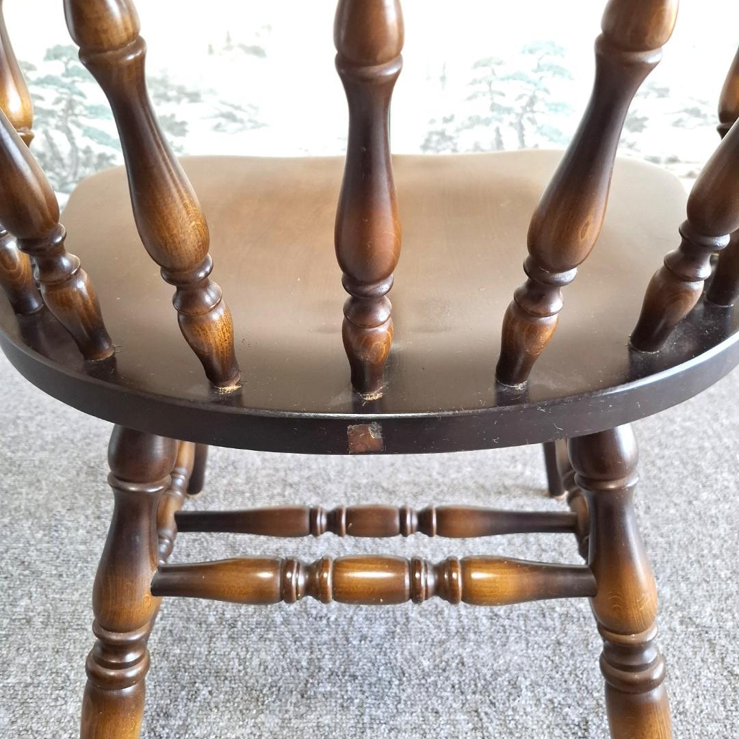 ②★飛騨産業★キツツキマーク★ウィンザーチェア★ダイニングチェア★