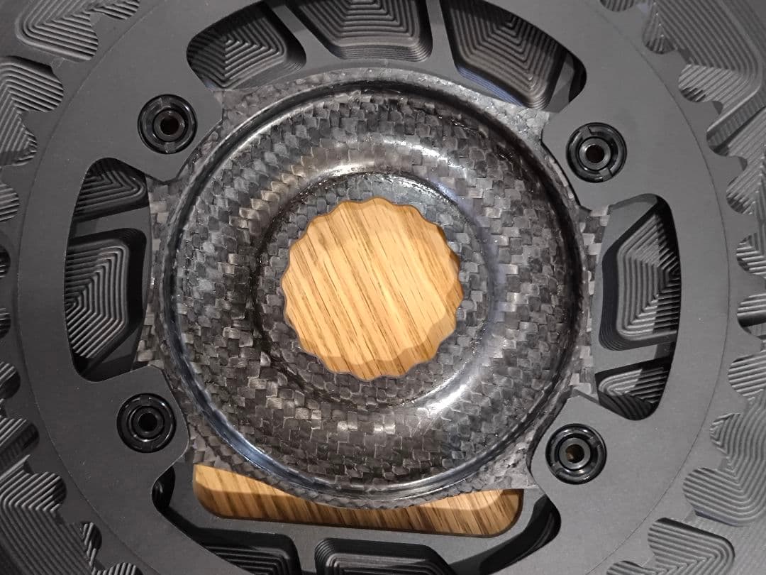 P*A様 カーボンチェーンリング 54/40 EASTON 4arm 110PC