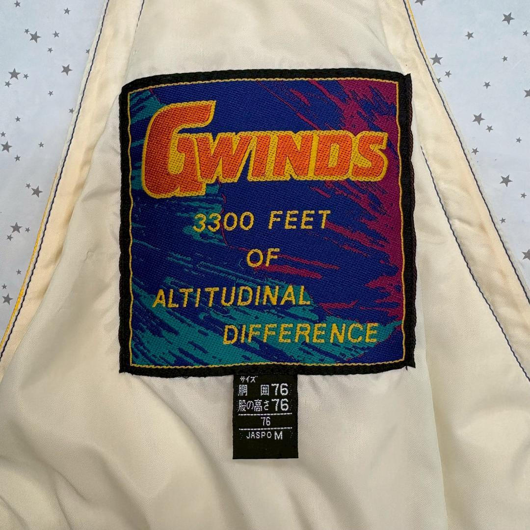 新品未使用】ゴールドウイン スキーウェア 上下セット M レトロ 派手