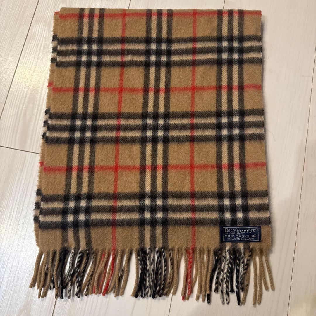 BURBERRYS バーバリーズ メンズ レディース カシミヤ100% マフラー