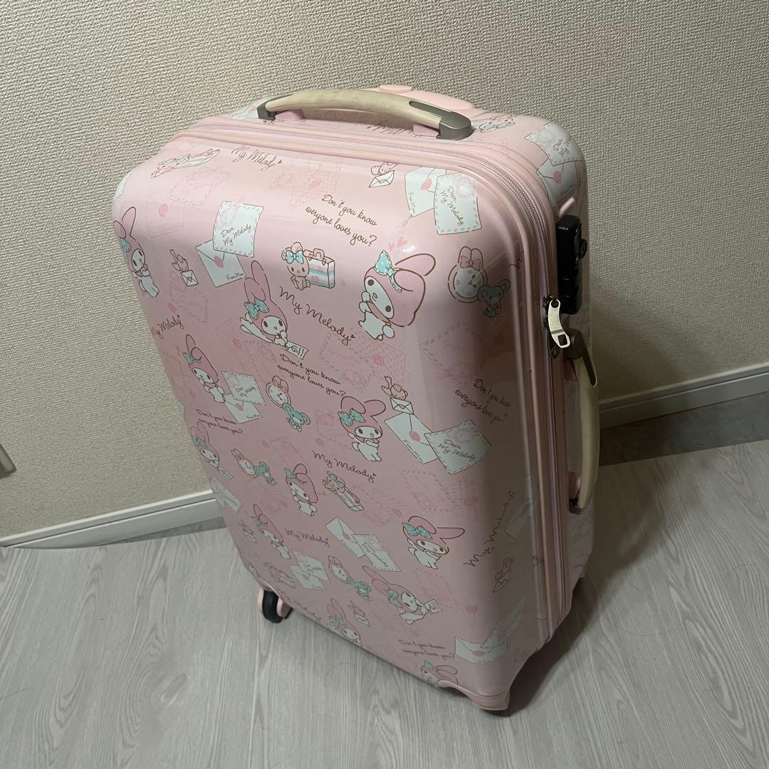 【希少】マイメロディ　スーツケース　キャリーケース　マイメロ　サンリオ ピンク
