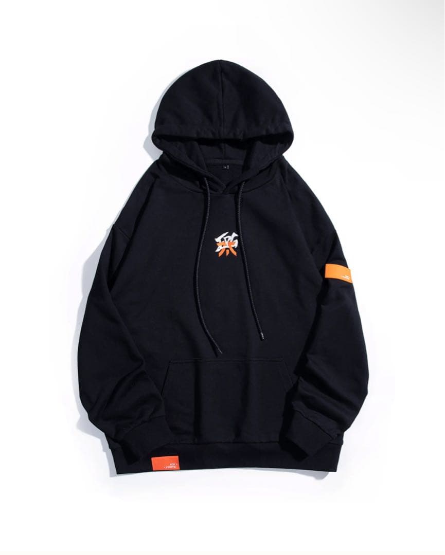新品EDG X FNC HOODIE フード付きスウェットパーカー