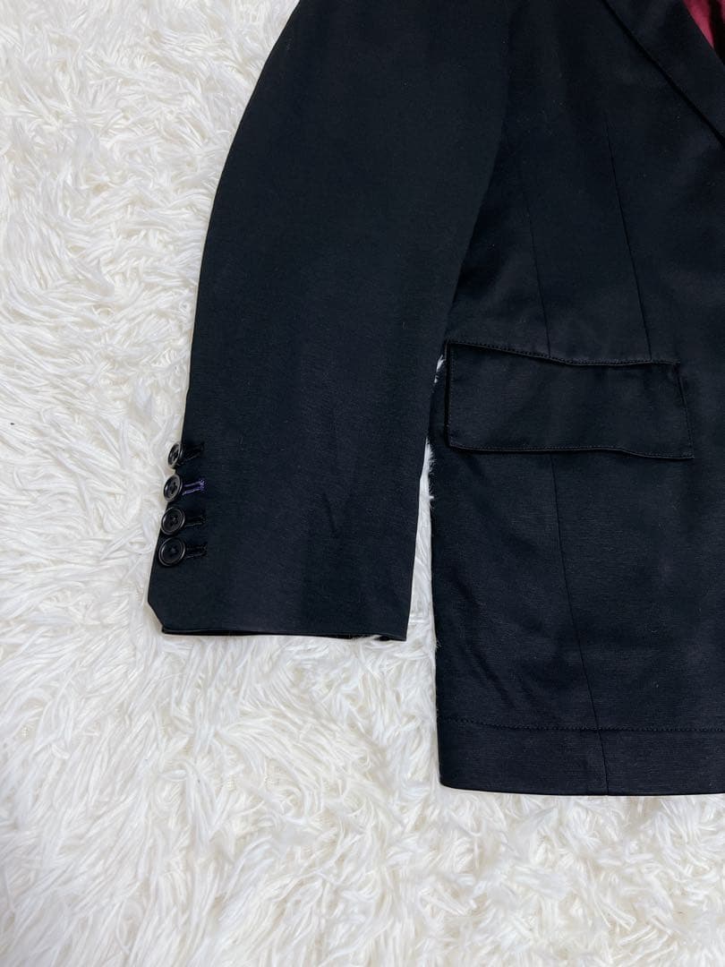 PaulSmith ポールスミス　テーラードジャケット　花柄　ブラック　L 美品