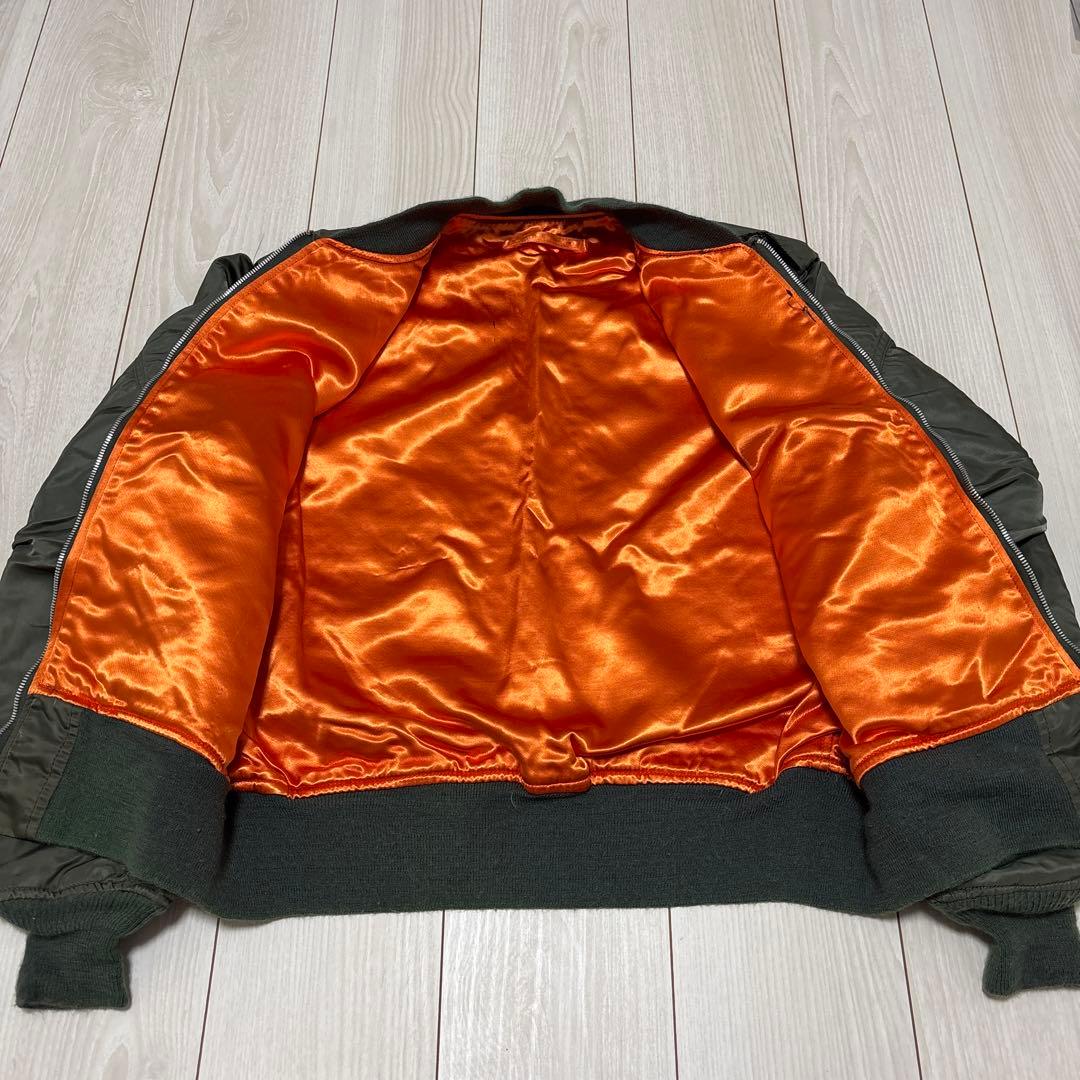 7080s ALPHA L- 2B USA製 フライトジャケットMAー1短丈 - メルカリ