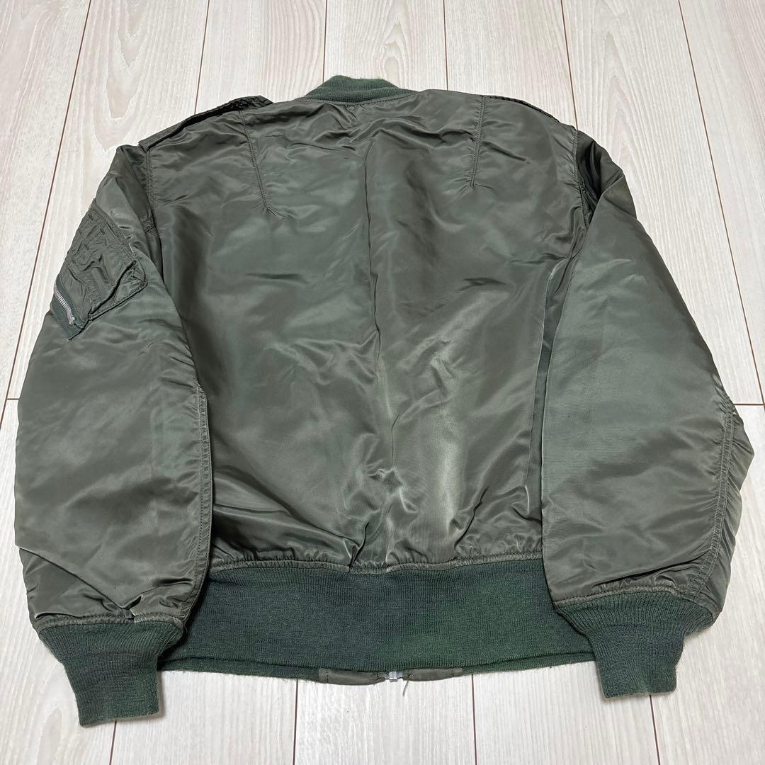 7080s ALPHA L- 2B USA製 フライトジャケットMAー1短丈 - メルカリ