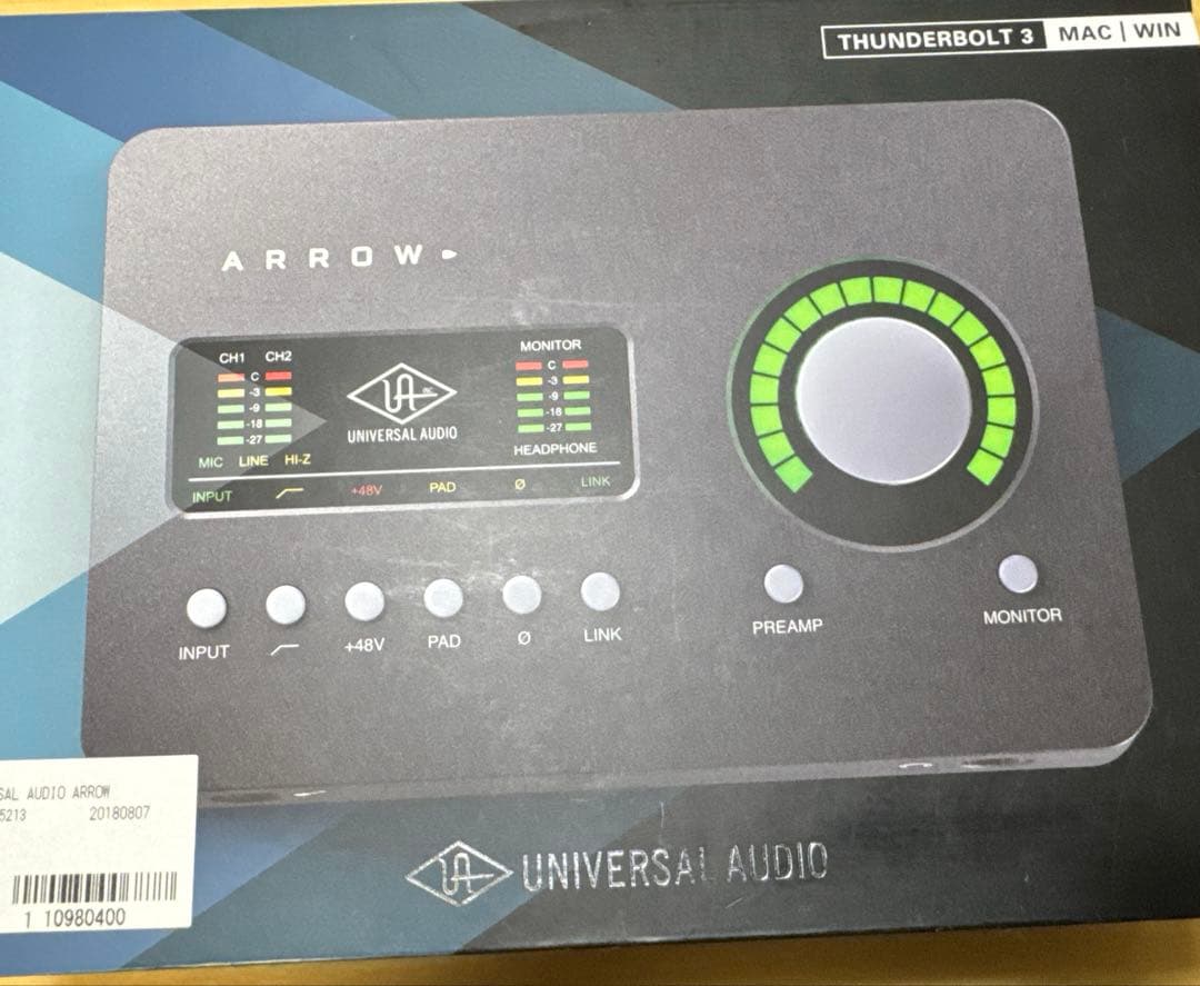【中古値下】Universal Audio Arrowオーディオインターフェイス