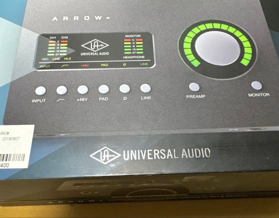 【中古値下】Universal Audio Arrowオーディオインターフェイス