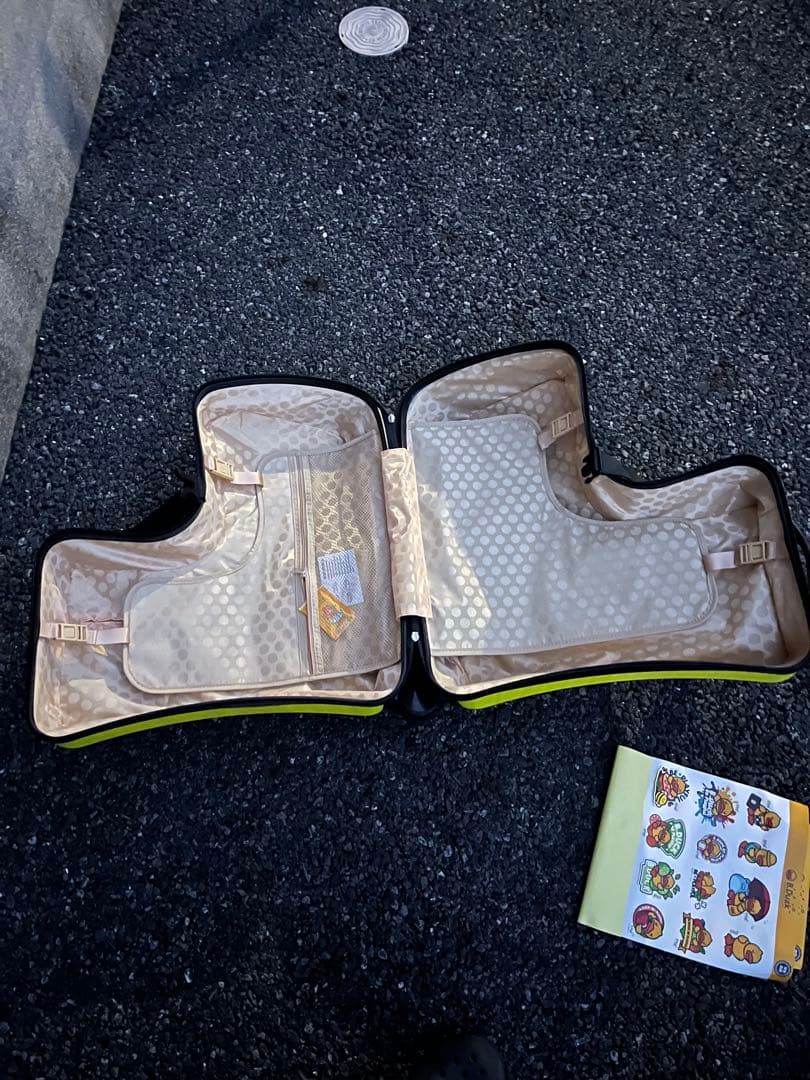 NORICCO ノリッコ 座れるキャリーケース　 イエロー　M