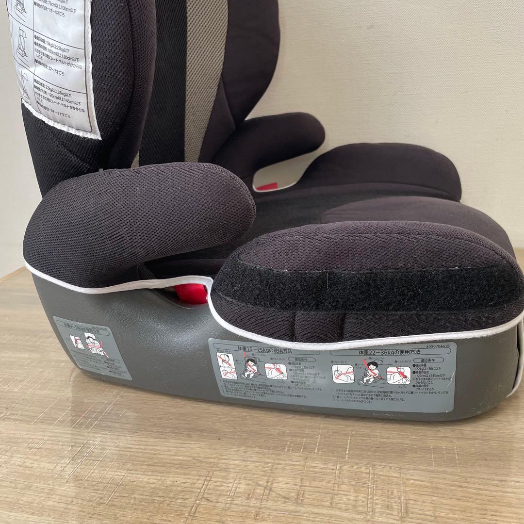 エールべべ サラット3ステップクワトロ ST ALC246 ジュニアシート　黒