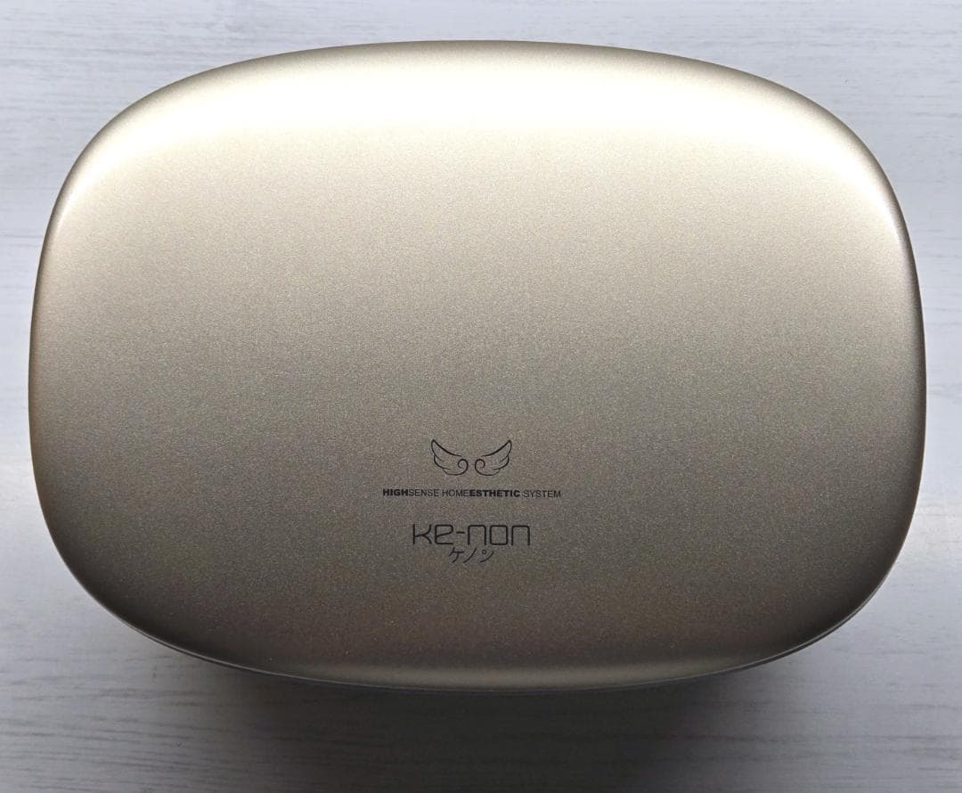 【最新版24年製/ほぼ未使用】脱毛器 ケノン Ver 8.7 シャンパンゴールド