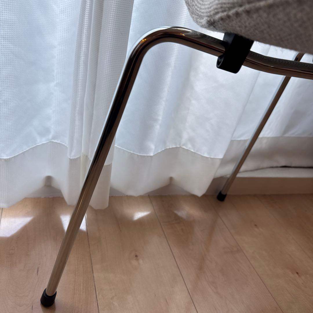 セブンチェア 3107 フルパディング クローム脚 SH430mm